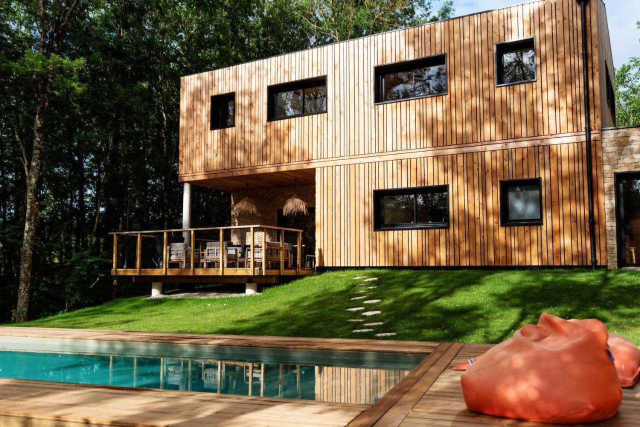 Dans Les Arbres Bed and Breakfast Lanta Exterior foto