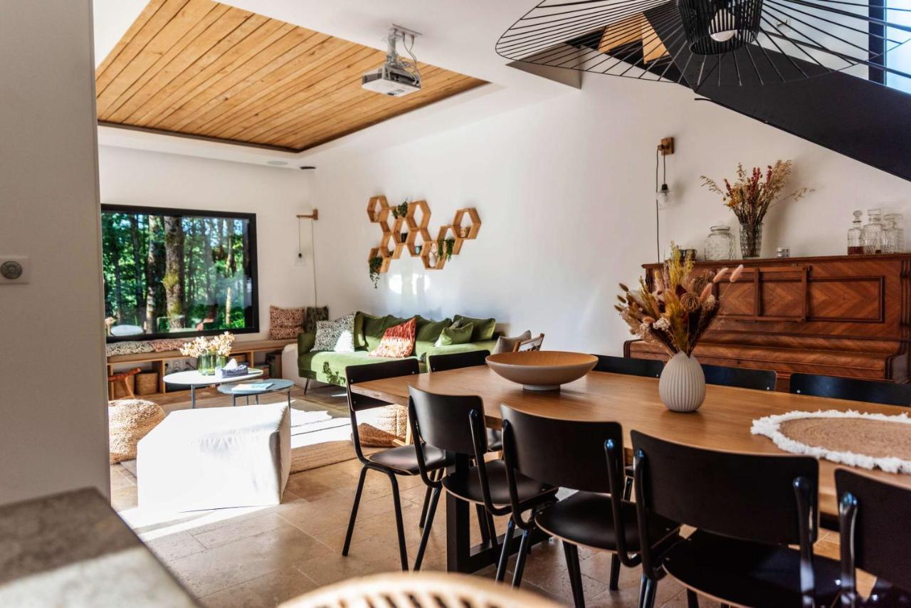 Dans Les Arbres Bed and Breakfast Lanta Exterior foto